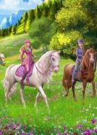 芭比姐妹與小馬 英文版