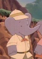 電影大象巴巴大電影 英文版海報